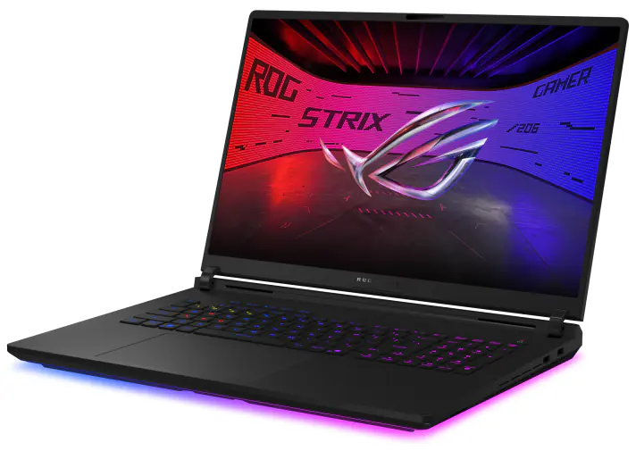 PC portable gamer ROG Strix avec éclairage RGB